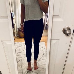 LuLu Lemon Navy Leggings